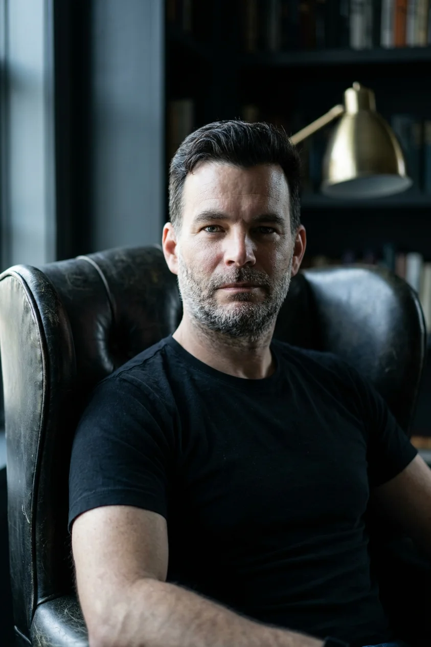 Linus in his private library — 20 years of quiet mastery