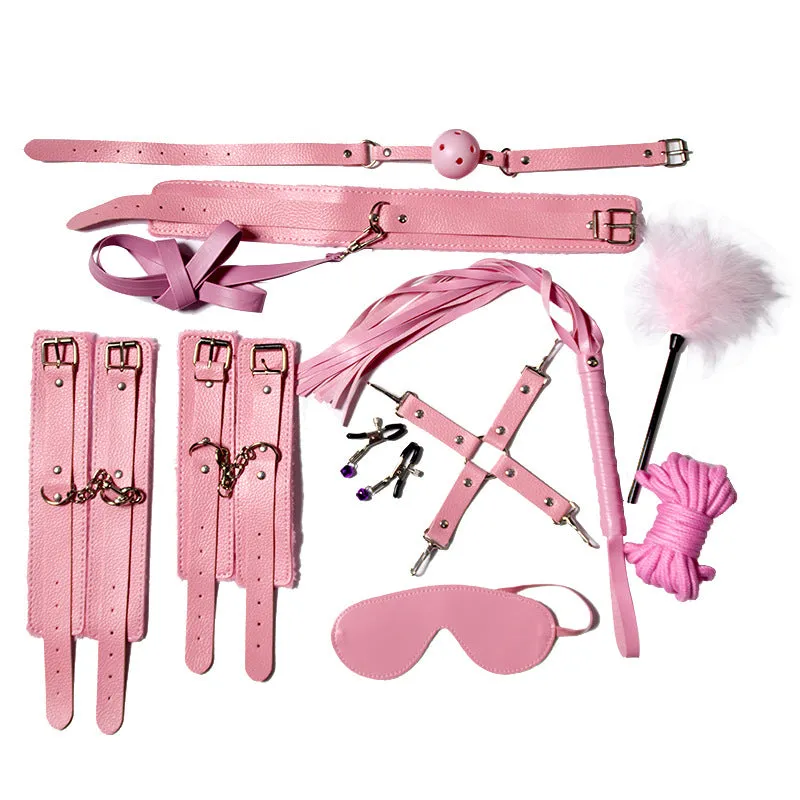Kawaii Pink Angel BDSM Bondage Set (10 Pieces)